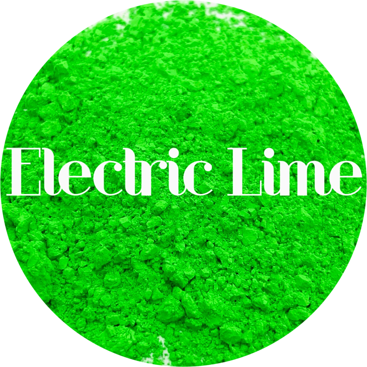 Electric Lime Neon Mica Powder by Glitter Heart Co.™
